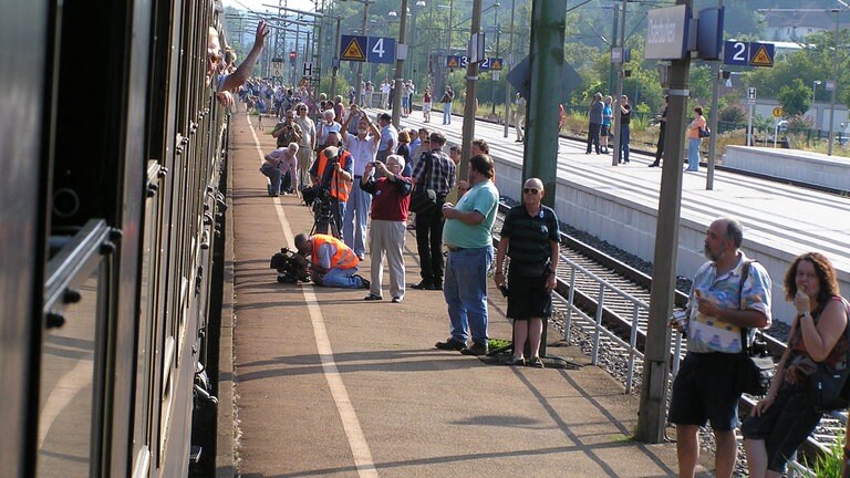 Impressionen der 15 Jahre Eisenbahn-Romantik-Sonderfahrt