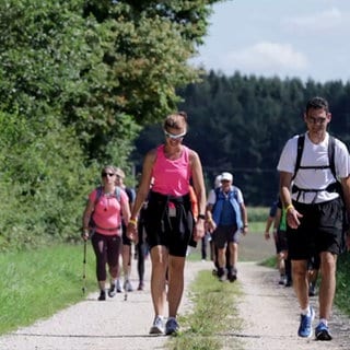 Wandern in der Natur