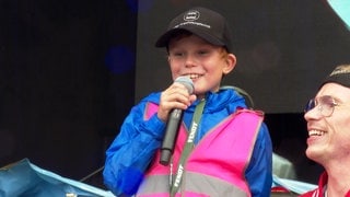 Der zehnjährige Ben hat mit dem "Lumpi-Fäscht" in Amtzell ein eigenes Festival auf die Beine gestellt.