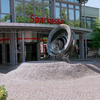 Germersheim- Brandanschlag auf Sparkassenfiliale 