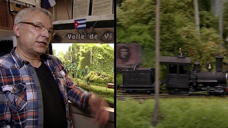 Wolfgang Stößer ist seit Jahren eine feste Größe bei den Modellbahntagen Stetten. 