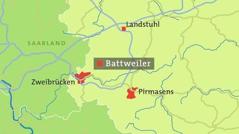 Karte Battweiler