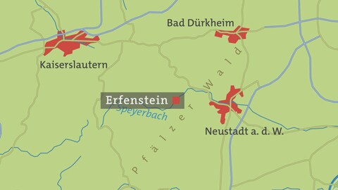 Karte Erfenstein