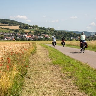 Radfahren im Sommer