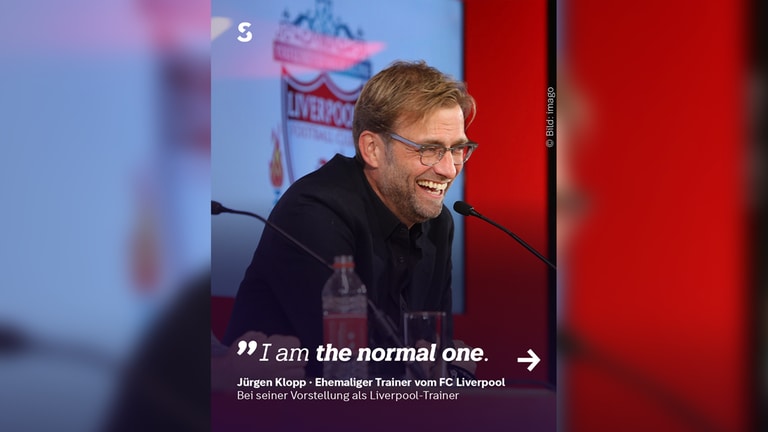 Zitat: I am the normal-one.