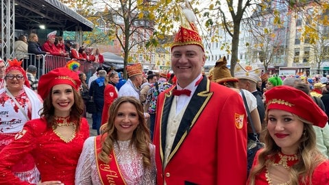 Prinz Oli der närrische Zeitungsjung und Confluentia Ricarda