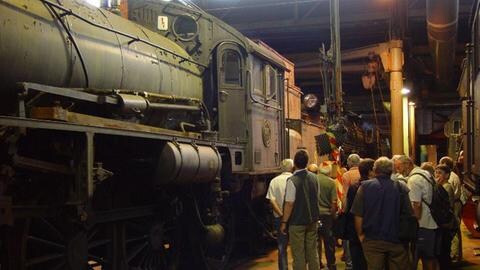 Ein ehemaliges Depot der Ostbahn wurde in den 70er Jahren zum Museum gemacht. Hier lagern "Schätze", die normalerweise der Öffentlichkeit nicht zugänglich sind, und harren auf ihre Weiterverwendung.