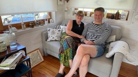 Jens Schäfer und Sonja Guglielmoni wohnen in einem Tiny House in Bühl-Eisental 