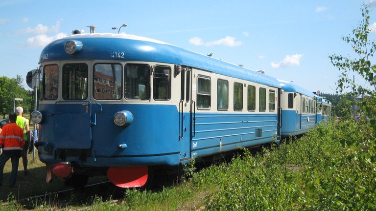 Triebwagengarnitur aus den 50er Jahren