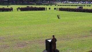 Kommando-Wechsel bei der Bundeswehr in Zweibrücken auf der Rennwiese