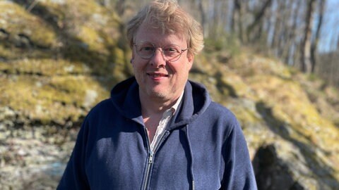 Bruno Zwank sieht viel Potential in dem geplanten Klettersteig. 
