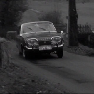 Retro: Fahrtraining bei Winterwetter in den 70ern