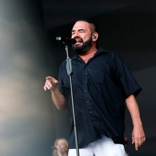 Sänger Marian Gold von der Band Alphaville.