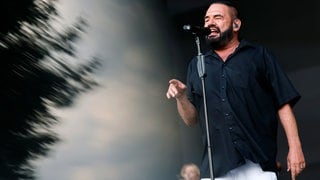 Sänger Marian Gold von der Band Alphaville.