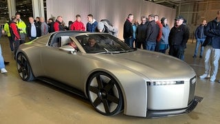 Den Mitarbeitenden von Audi wird Concept C vorgestellt, der neue Sportwagen. Offen ist noch, ab wann welche Modelle in Zukunft in Neckarsulm gebaut werden. 
