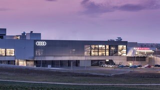Das Gebäude von Audi Sport (ehemals Quattro GmbH)