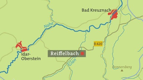 Reiffelbach - Karte