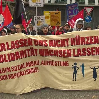 Demo auf den Straßen