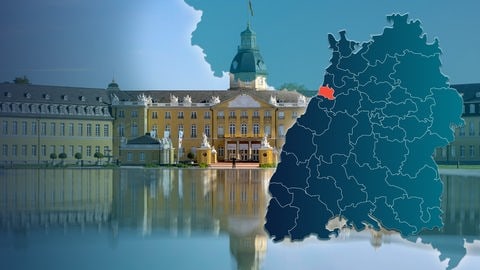 Symbolbild Wahlkreis 271 Karlsruhe Stadt, Bundestagswahl 2025