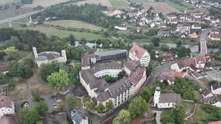 Luftaufnahme aus dem Marchtal