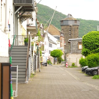 Die Zollstraße in Kaub