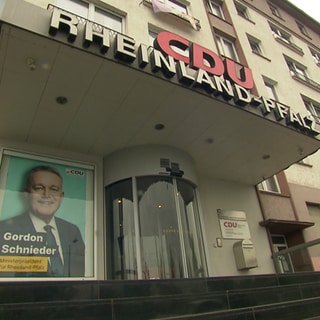 Außenansicht der CDU-Zentrale von RLP in Mainz