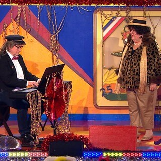 Frank Golischewski und Hildegard Bachmann auf Mannsuche