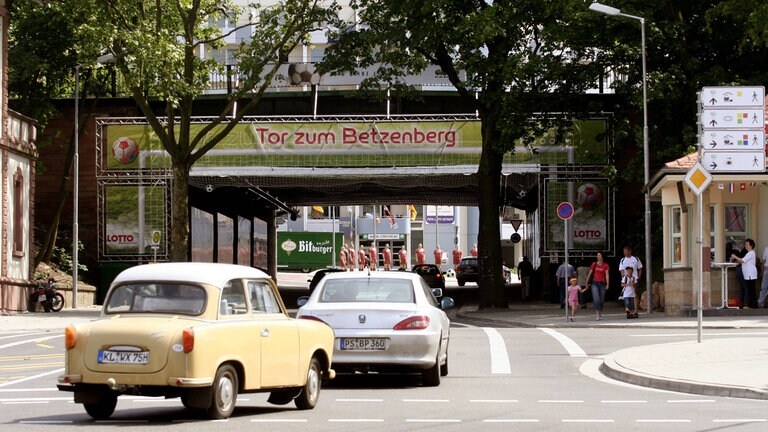 Fußball-WM 2006 in Kaiserslautern.