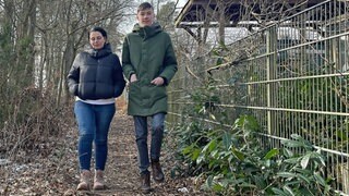Tetiana Zorina und Andrii Andrushkiv sind aus der Ukraine geflüchtet und leben seit fast drei Jahren im Landkreis Kaiserslautern.