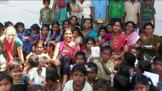 Adoptivkind Shanti Normann hilft Menschen in ihrem Herkunftsland Indien