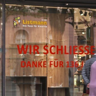 Listmann schließt die Filialen