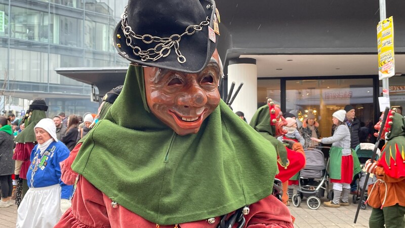 Der Große Narrensprung in Friedrichshafen 2026. Fastnacht am Bodensee auch bei Regen.