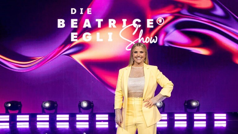 Schlagerstar Beatrice Egli freut sich auf eine neue Ausgabe ihrer Samstagabendshow im Ersten und SRF.