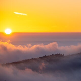 Sonnenaufgang am Feldberg