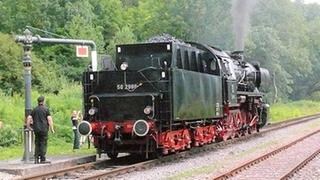 Sauschwänzlebahn - beim Wasserfassen