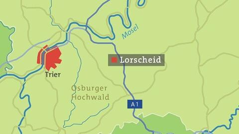Karte Lorscheid