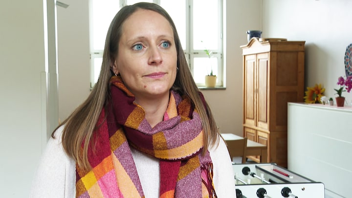 Carolin Koppenhöfer kümmert sich im Caritas-Förderzentrum St. Christophorus in Kaiserslautern um wohnungslose Menschen.