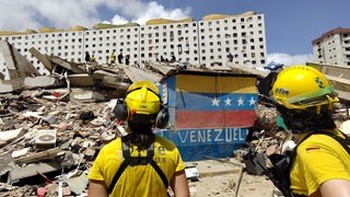 Ein Team aus Feuerwehrleuten des Vereins @fire hilft nach dem Erdbeben in Venezuela, darunter auch drei Feuerwehrleute aus Trier.