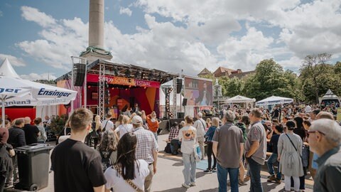 Die Highlights der Festivalmeile auf dem SWR Sommerfestival in Stuttgart 2024. ©SWRRonny Zimmermann