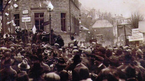 Vor 100 Jahren stürmten tausende Moselwinzer das Bernkasteler Finanzamt.