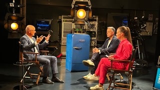 ARD-Wetterexperte Karsten Schwanke im Gespräch.