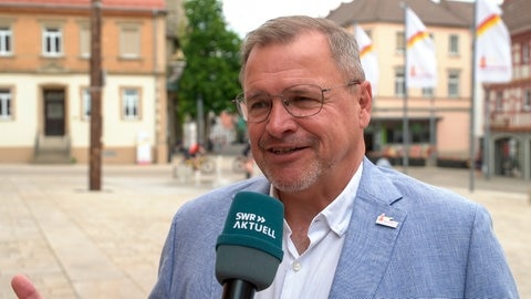 Oberbürgermeister Klaus Holaschke in Eppingen