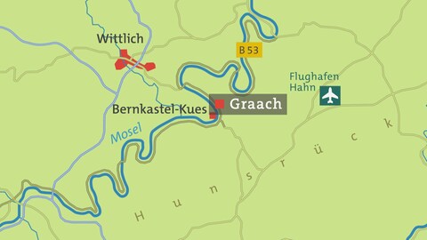 Karte von Graach