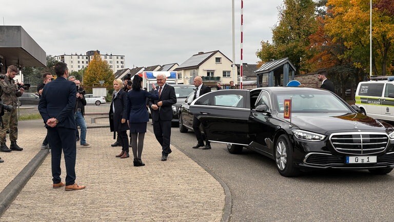 Bundespräsident Steinmeier zu Besuch in Andernach