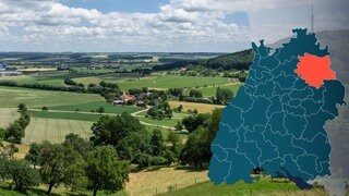 Symbolbild Wahlkreis 268 Schwäbisch Hall - Hohenlohe Bundestagswahl 2021 Baden-Württemberg