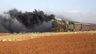 Unterwegs auf der Stammstrecke der Hedjazbahn zwischen Deraa und Damaskus