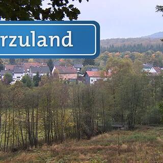 Blick auf Börfink