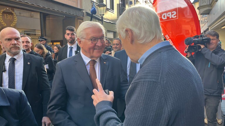 Bundespräsident Steinmeier zu Besuch in Andernach