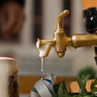Bier zapfen