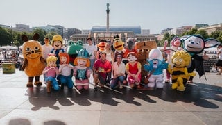 Die KiKa Stars beim ARD Familientag
